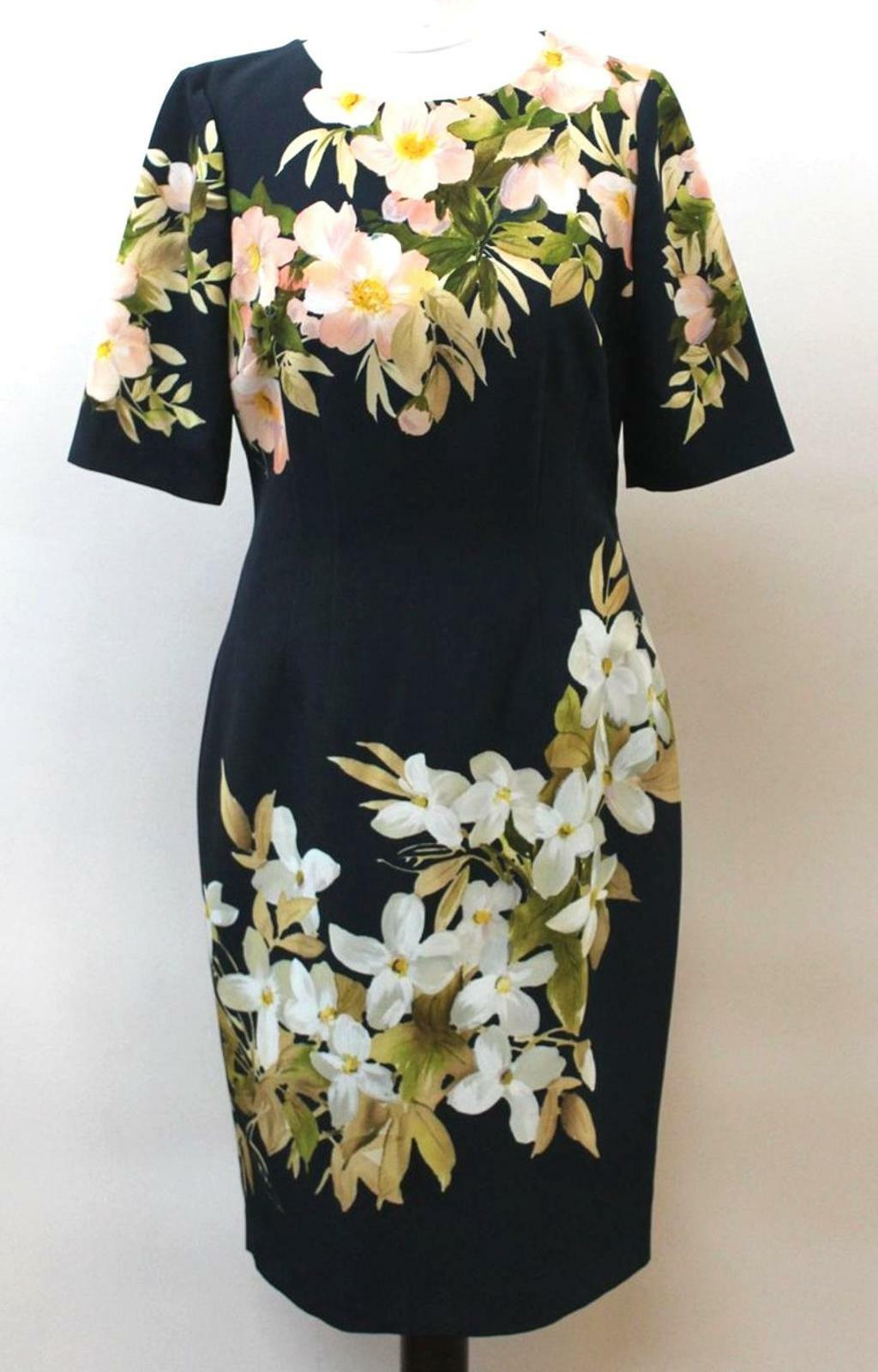 hobbs navy floral dress