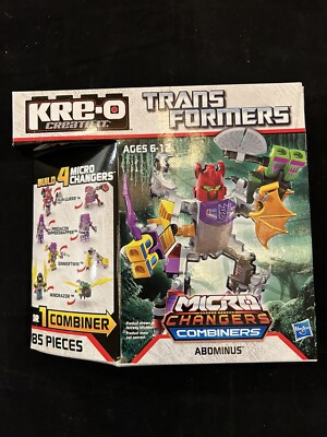 Transformers Kre-o Micro-Changers Combiner Abominus Terrorcons Kreo Kreon