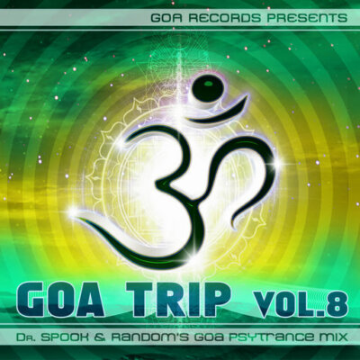 GoaTrip v.8 by Dr.Spook & Random - (CD,Dec-2015) [Goa Trance  / Rare / Import]