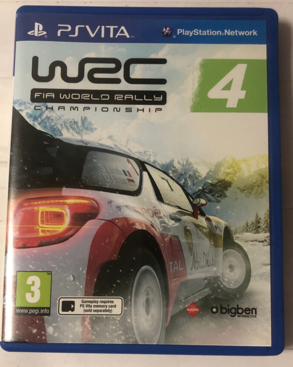 WRC Fia World Rally Championship 4 PS Vita