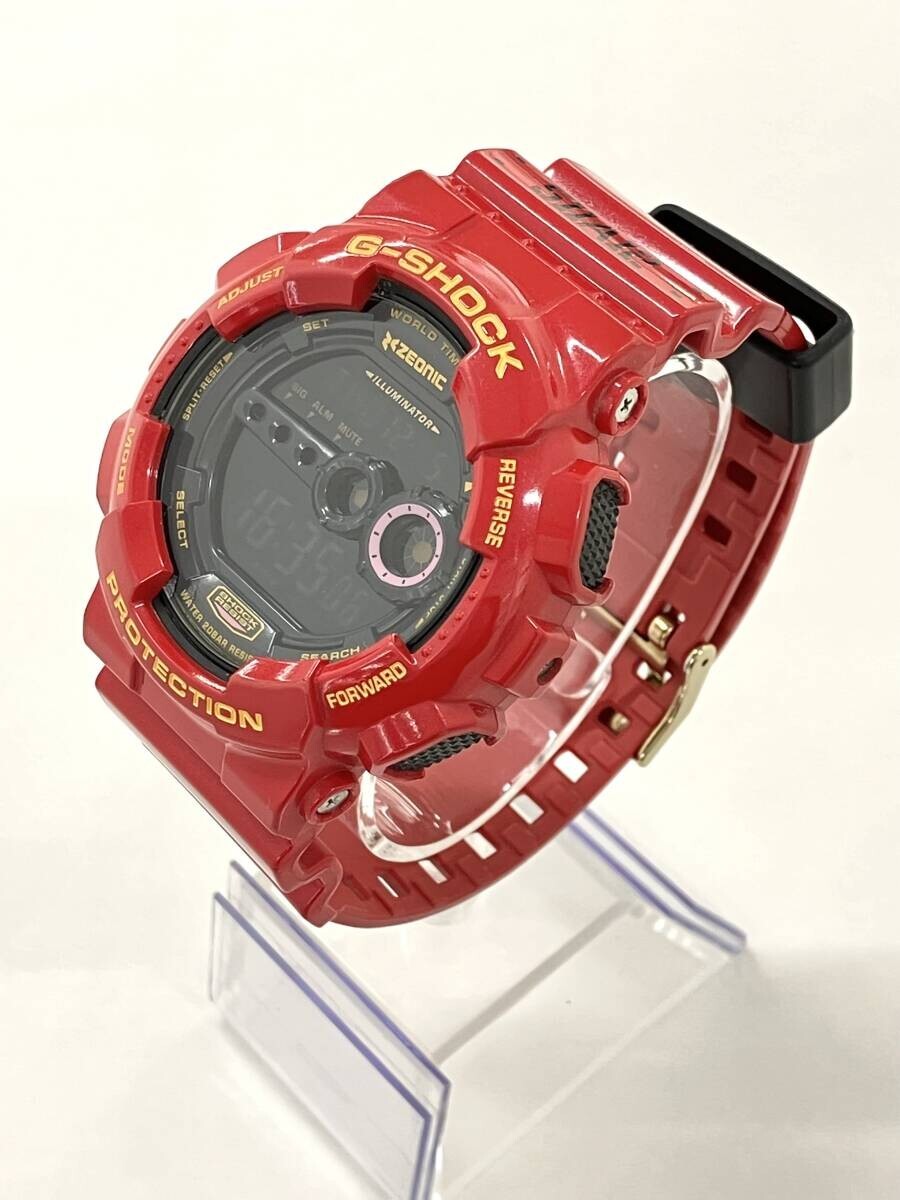 【美品】G-SHOCK CHAR AZNABLE 35周年　限定モデル CASIO G-SHOCK x Gundam 35th Anniversary Char Aznable Model GD-100
