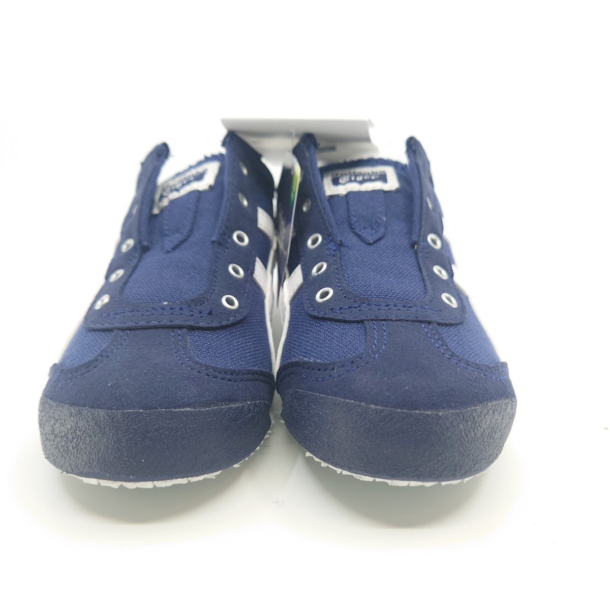 新品未使用Onitsuka Tiger Mexico 66 KIDS 18.5 Onitsuka Tiger MEXICO 66 SLIP-ON KIDS PEACOAT/WHITE 1184A085