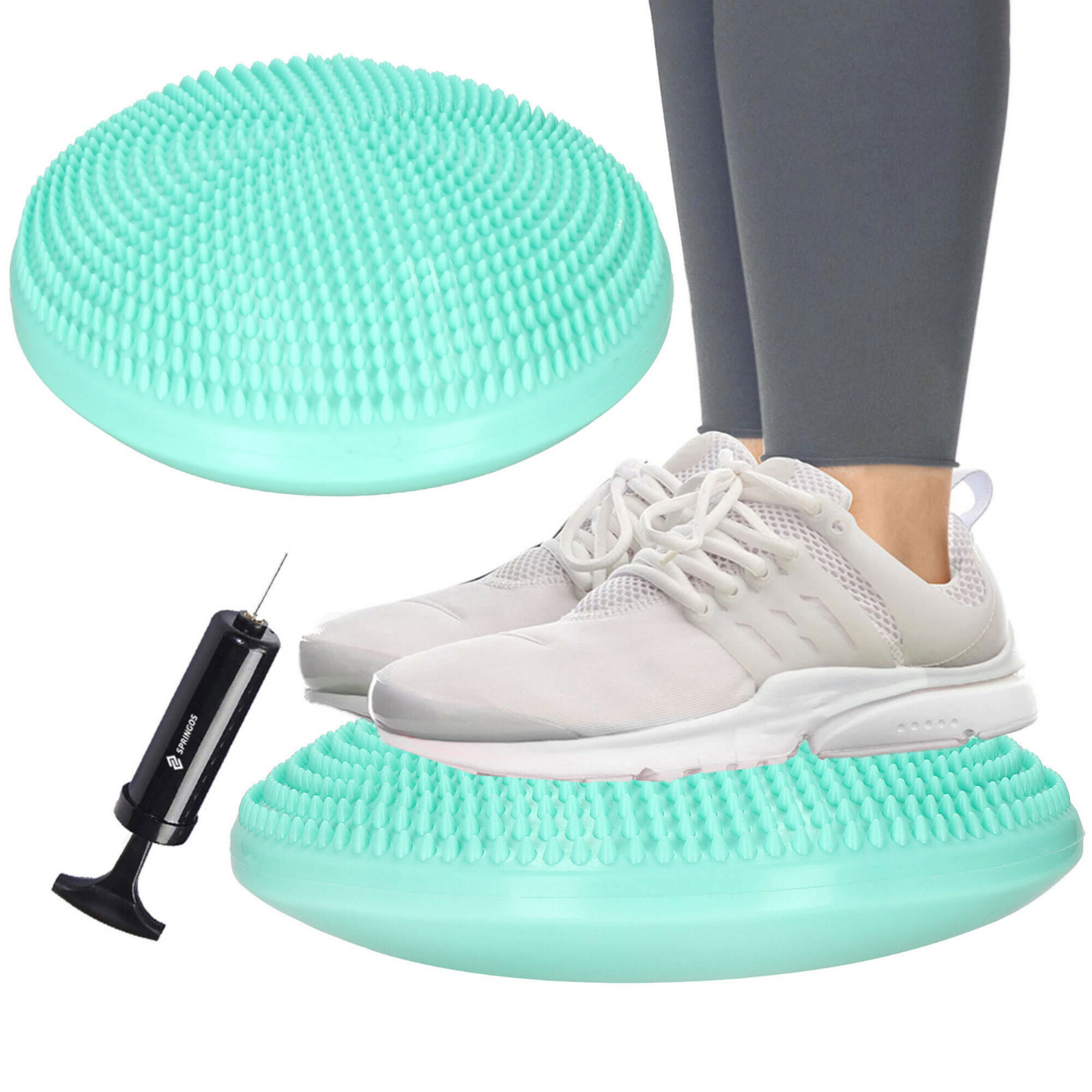Ballsitzkissen Luftkissen Sitzhilfe Sitzkissen Balance Board 34 cm 6 Farben