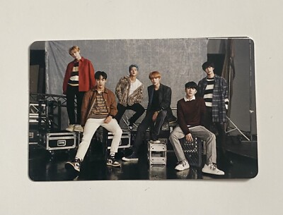 MONSTA X Offizielle Fotokarte der Gruppe ''All About Love''