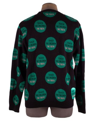 Awake NY Black Green Cotton Blend Teach The Children The Truth 