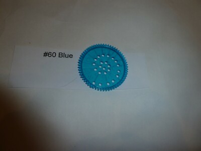 Kenner Spirograph  #60 blue Replacement Wheel Gear Bar