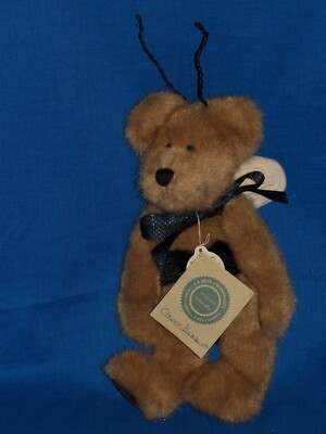 Boyds Bears Clover Buzzoff jointed plush Teddy bumblebee honey bee wings 11'' tag