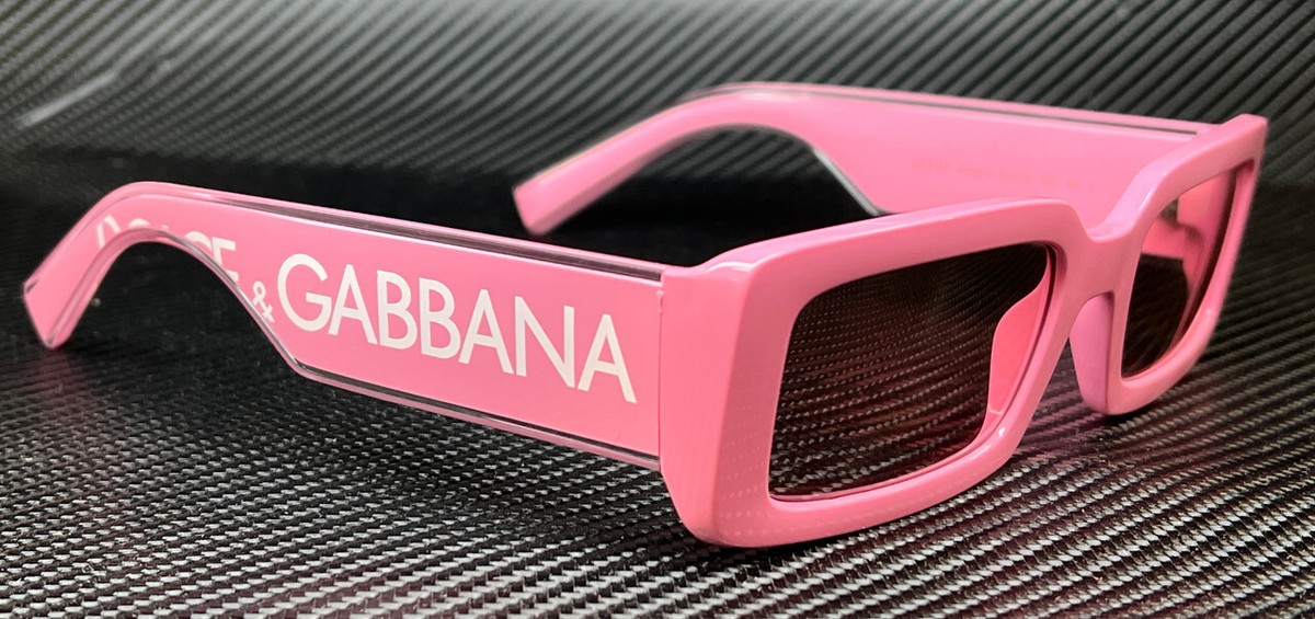 DOLCE & GABBANA DG6187 3262 5 Pink Mirror Women's 53 mm