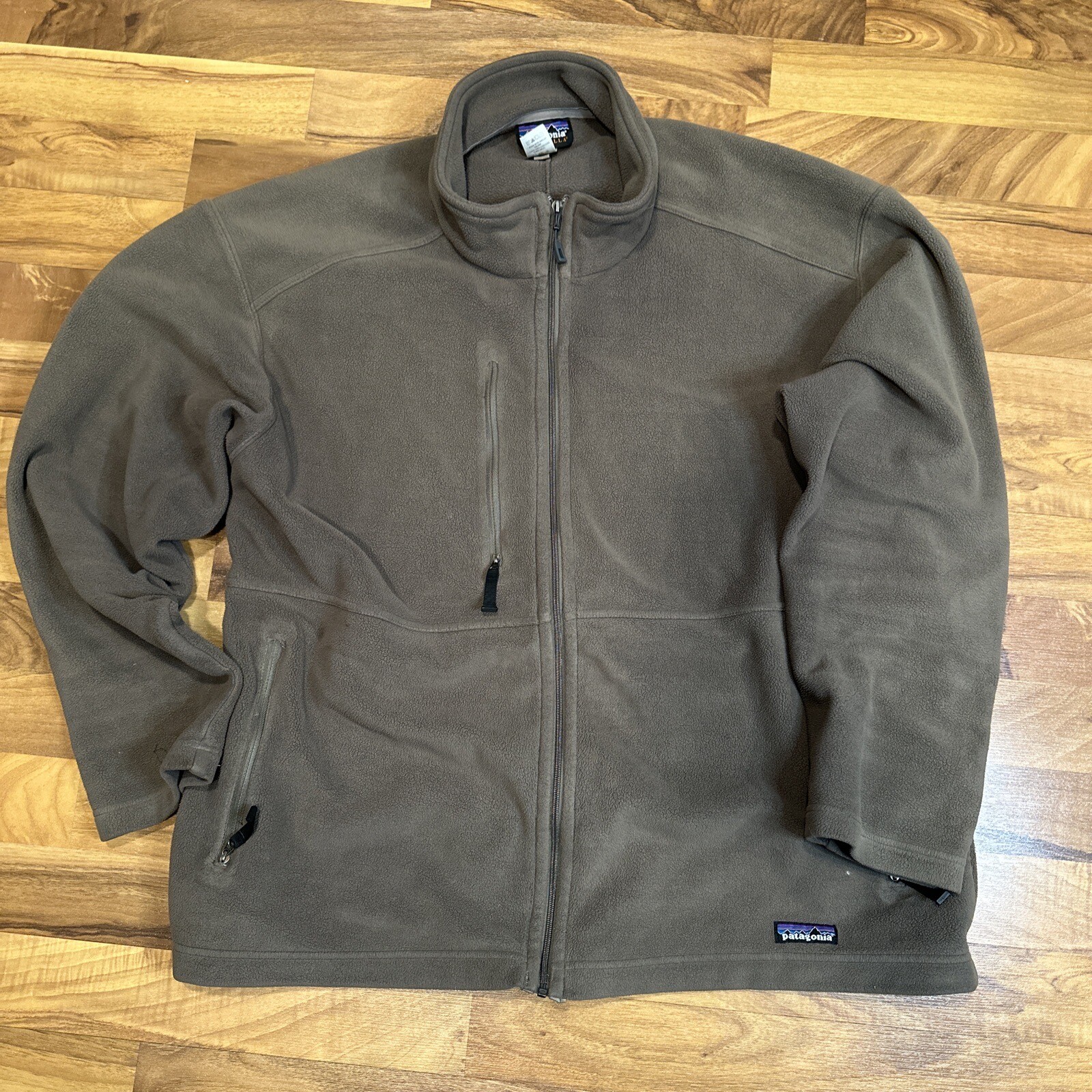Patagonia Synchilla Fleece Jacket Full Zip Men's Size XL Olive RN