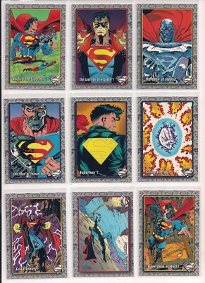 1993 Skybox Return of Superman Trading Cards U Pick / Choose From List / bx113