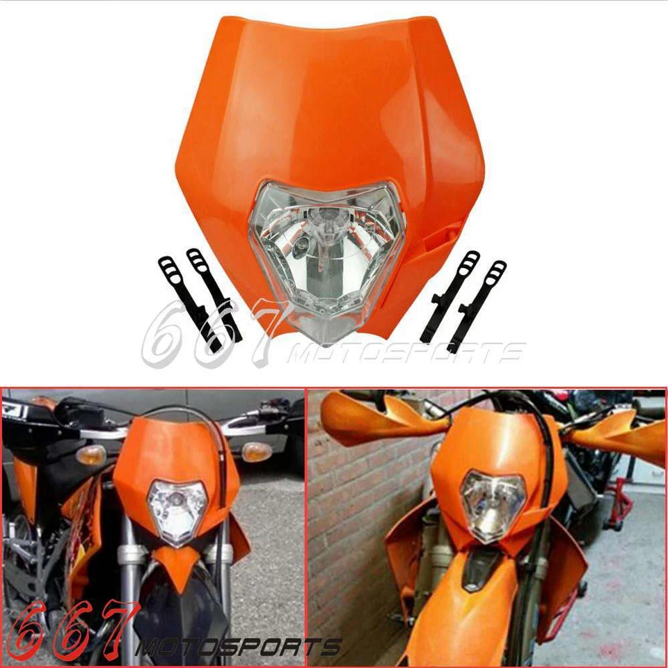 Faro de motocross para KTM SXF EXC XCW XCF SMR 125 250 300 350 450 500 530 Foto 2 de 4