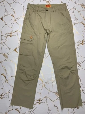 Fjallraven Herren Beige Cape Town Stretch Outdoor Hose Größe 46 W31 L28,5 - Bild 1 von 4