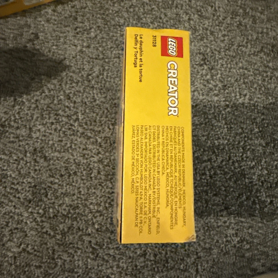 LEGO CREATOR (31128) Dolphin and Turtle - 137 pcs - Seahorse Sea Snail Fish Crab - Image 4 of 4