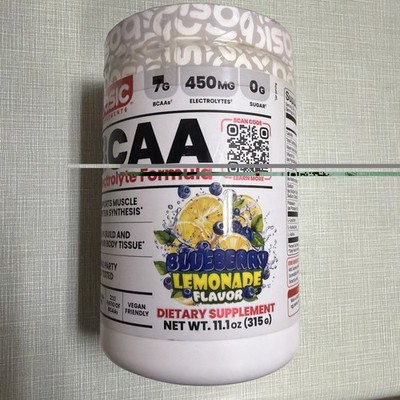 BCAA Electrolyte Formula - Blueberry Lemonade (30 Servings)BB 10/26