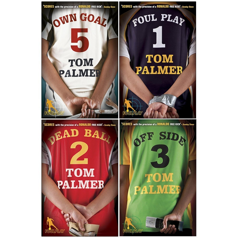 Tom Palmer Football Detective 4 Books Collection Pack Set  Own Goal,Dead Ball
