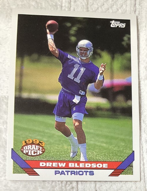 1993 Topps - Drew Bledsoe #130 (RC) ROOKIE NEW ENGLAND PATRIOTS WASHINGTON STATE