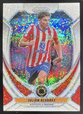 2025 Panini Prizm FIFA Club World Cup White Sparkle Prizm #25 Julian Alvarez