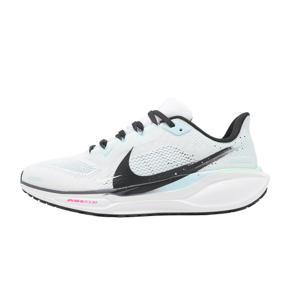 Nike Air Zoom Pegasus 41 White Black Hyper Pink Mem Road Running