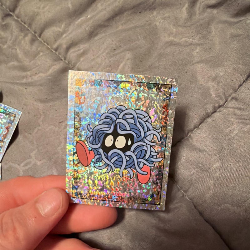 Merlin Pokémon Tangela Hologram Cartoon/Novelty Sticker S18 #18 (1999)