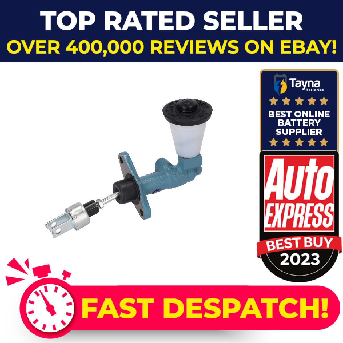 Clutch Master Cylinder fits TOYOTA HILUX Mk4 2.4D 83 to 88 2L Blue Print Quality