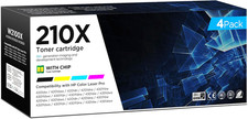 Toner Cartridge for HP 210X Color LaserJet Pro MFP 4301fdw 4301fdn 4201dw 4201dn