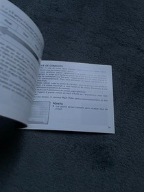 ₪PAS DE JEU₪ Notice Nintendo NES - FAH - Mach Rider