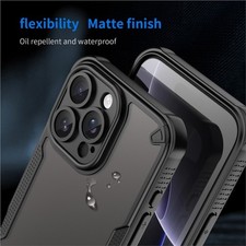 For iPhone 18 17 16 15 Pro Max 14 13 12 11 Phone Case Heavy Duty Shockproof
