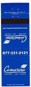 Casuarina Casino Matchbook Las Vegas No Matches icmsc5