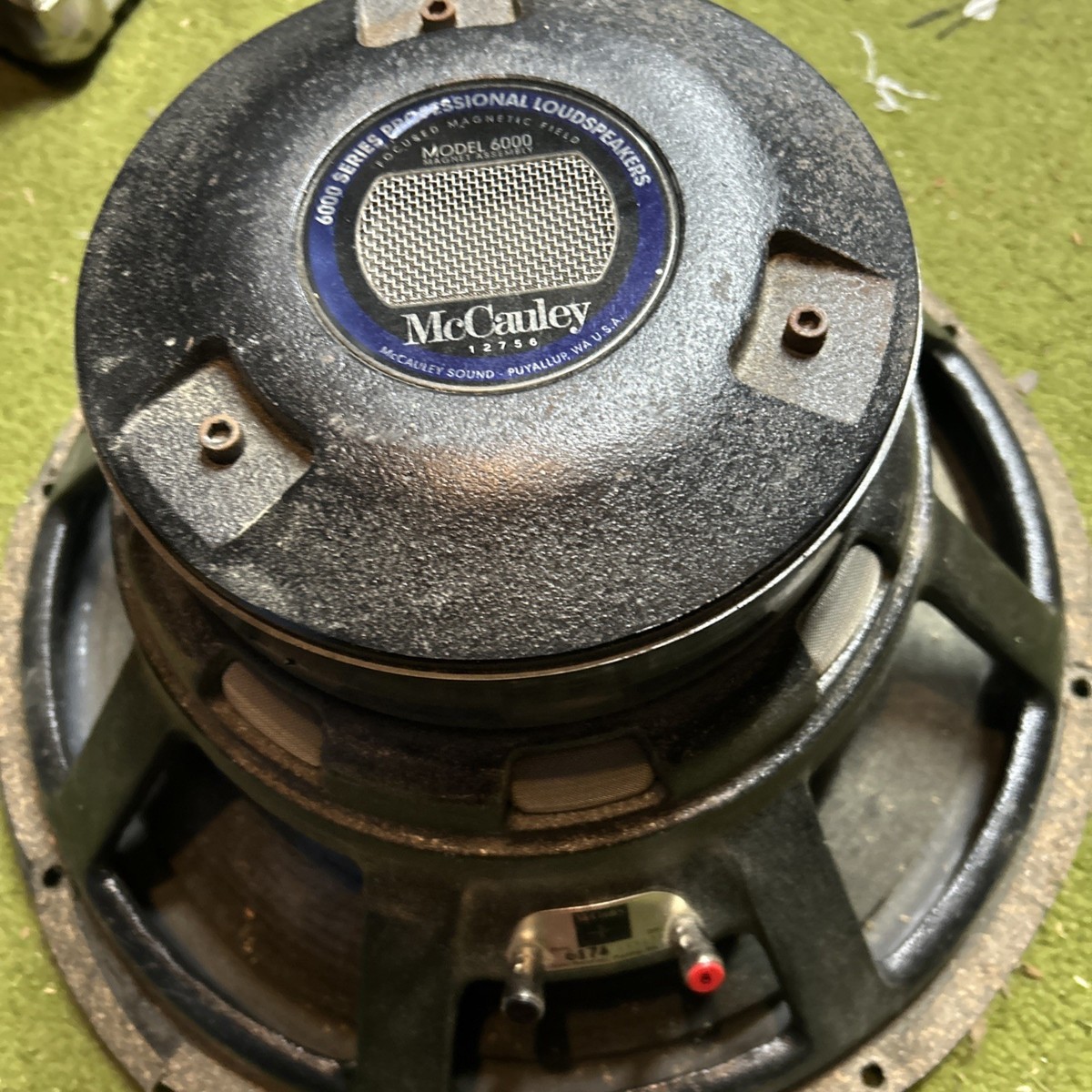 Mccauley 18” 8ohm 1600w Prog Super Subwoofer Similar To JBL 2245