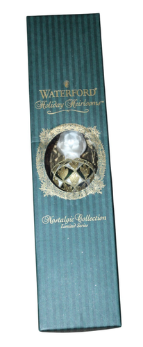Waterford Holiday Heirloom Finial Tree Topper Jubilee Nostalgic Collection - Picture 5 of 5