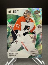 2023-24 Upper Deck Allure Carter Hart Green Rainbow 94/99