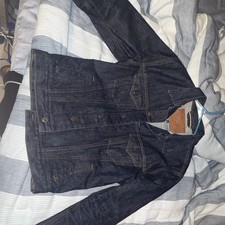Brave Star Selvedge Denim Jacket Size XS (36) made in America, Cone Mills