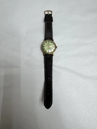 1970 TIMEX Electric Calendar Vintage 33mm Quartz Watch Movement PARTS or REPAIR