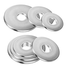 Unterlegscheiben Edelstahl M6, Flach, rostfrei, 20 St&uuml;ck, 15mm, 1,8mm