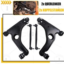 2x QUERLENKER + 2x KOPPELSTANGEN VORNE FÜR OPEL ASTRA G H ZAFIRA A B MERIVA B