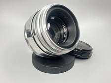 Lens HELIOS 44 2 / 58mm Cine mod lens, Soviet helios 44-2 58mm/f2 Silver