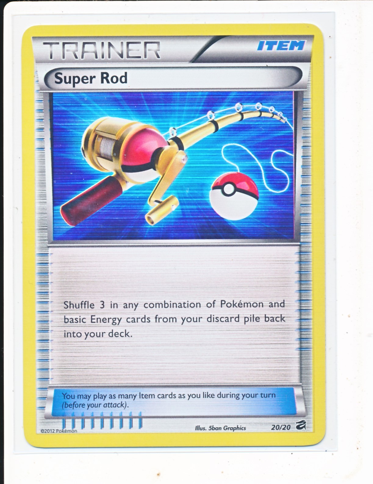 Pokemon Dragon Vault - Super Rod 20/20  HOLO LP
