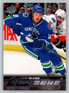 2015-16 Upper Deck Young Guns Rookie Jared McCann RC Vancouver Canucks #219