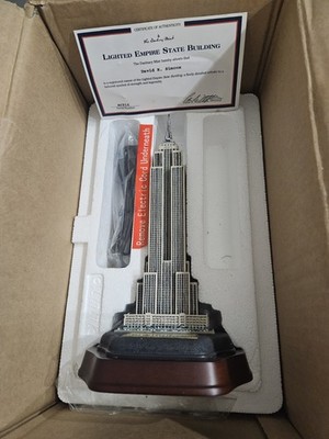 Danbury Mint Lighted Empire State Building | eBay