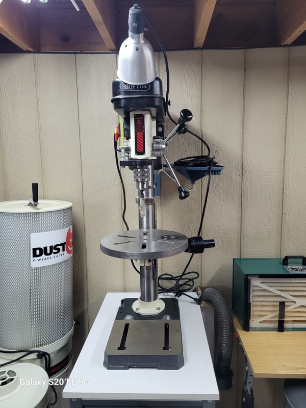 Shop Fox W1668 13-1/4" Benchtop Oscillating Drill Press