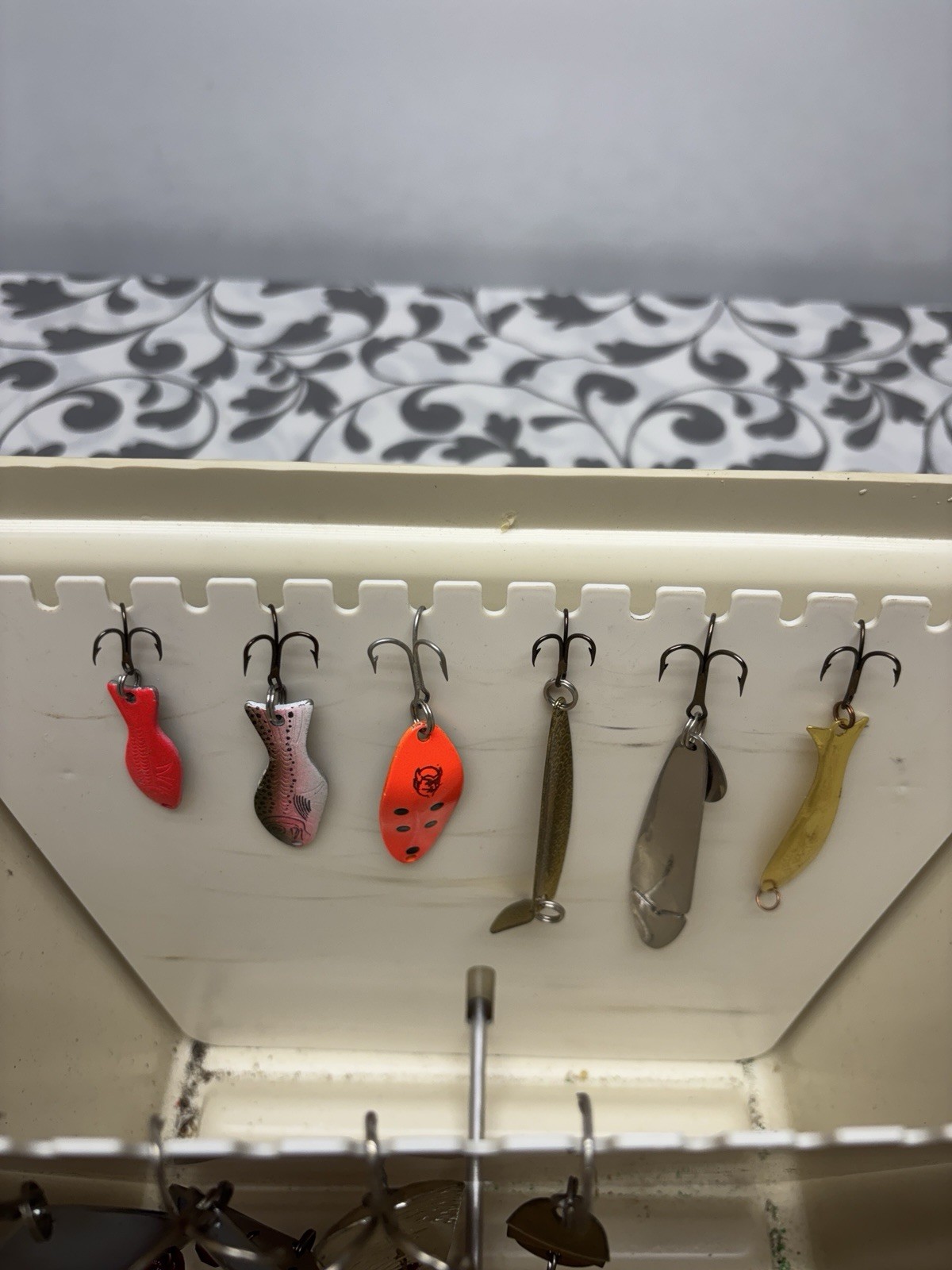 Salmon Trolling Spoons Lot  - Image 20