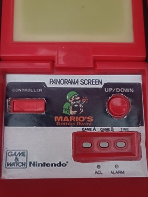 Game Watch Nintendo Mario's Bombs Away Panorama screen TB-94 JAPAN