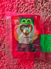 1998 McDonald's Ty Teenie Toys 1 DOBY THE DOBERMAN Happy Meal Toy