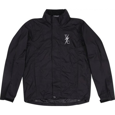 Thrashin Supply Black Mission Waterproof Rain Jacket TMJ-15-13