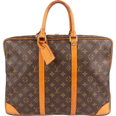 Louis Vuitton Monogram Canvas Porte-Documents Voyage Handbag Tasche