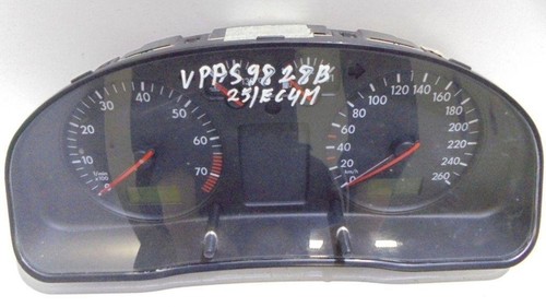 VW PASSAT B5 3B2 Kombiinstrument 3B0919881F 2.8 Benzin 142kw 1998 31862628