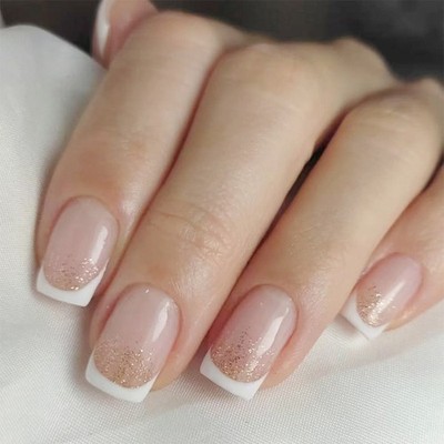 Press On Nail Artificial Nail False Nail Glues On Nail French Nail Tips Gifts