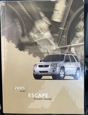 2005 Ford Escape Factory Original Owner's Guide Manual