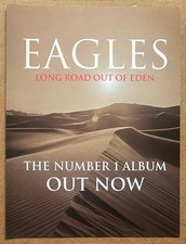 EAGLES - LONG ROAD OUT OF EDEN 2008 Full page UK magazine ad