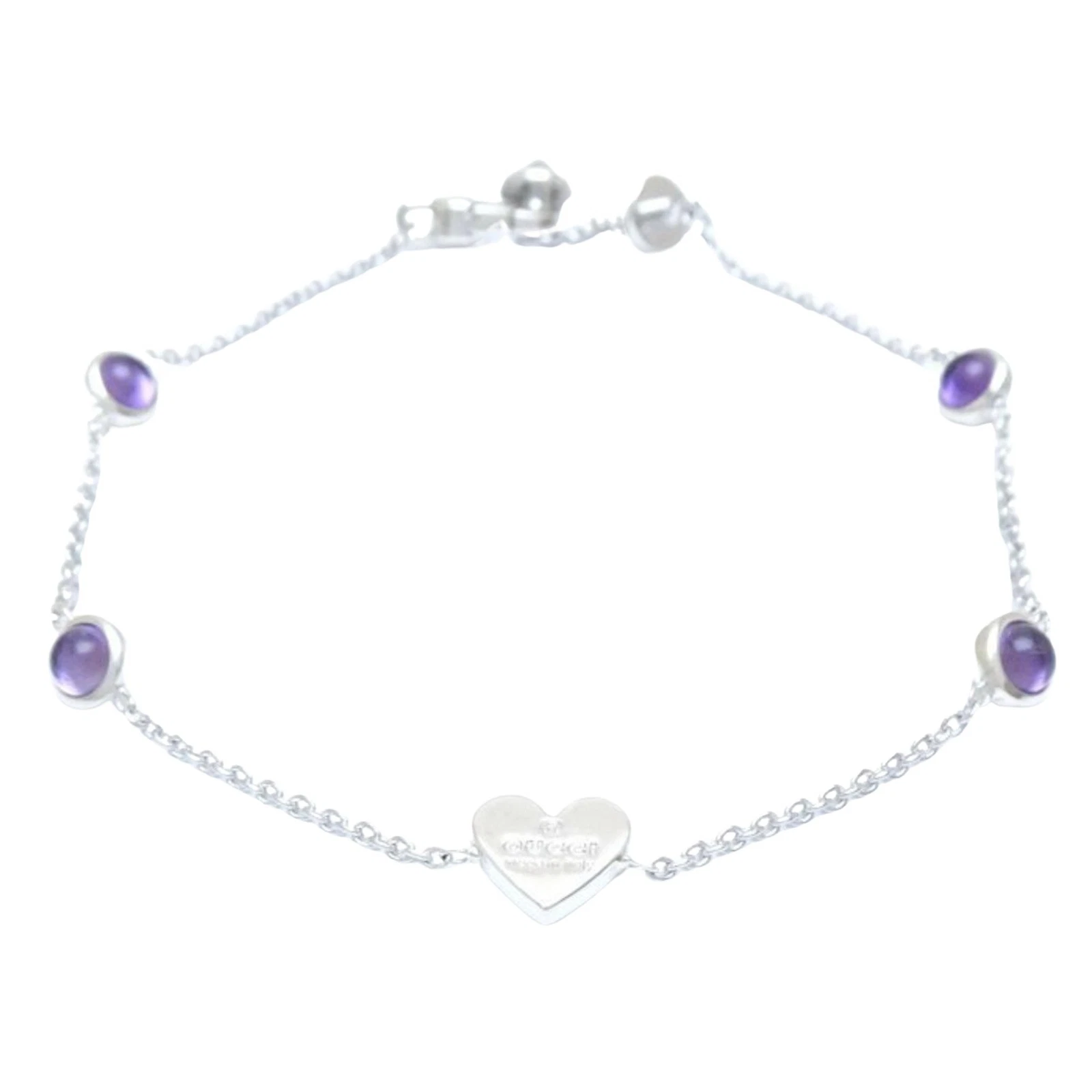 Bracelet Gucci argent bijou authentique